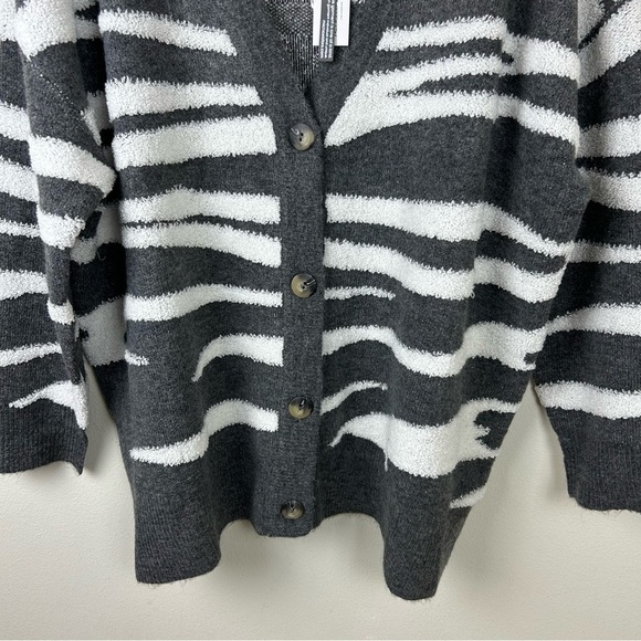 NWT Michael Stars Los Angeles Nell Cardigan Long sleeve button front size: 2X - Picture 4 of 13